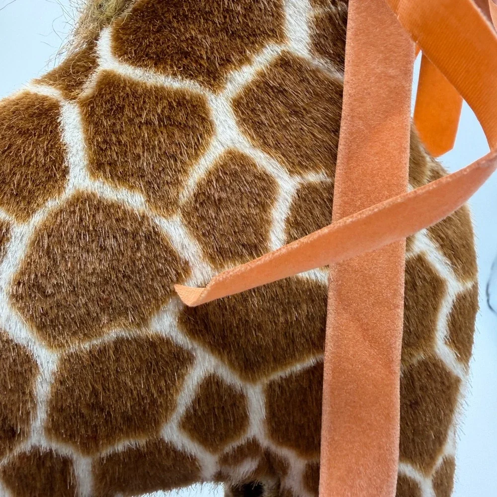 WWF World Wildlife Fund Plush Giraffe Stuffed Animal nursery toyVTG Aurora